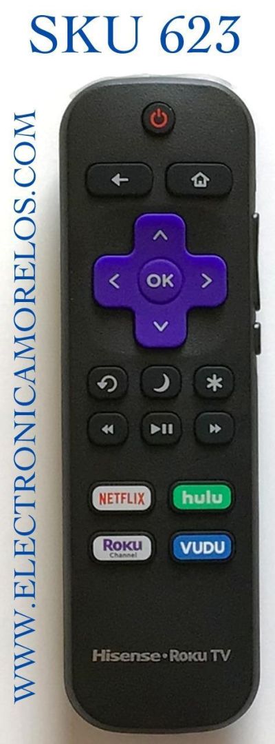 CONTROL REMOTO ORIGINAL NUEVO  PARA TV HISENSE SMART TV / NUMERO DE PARTE / MODELOS 50R7E / 43H4040E / 32H4050E / 40H4040E / 55R6E / 70R6270F / 60R6E / 65R6E